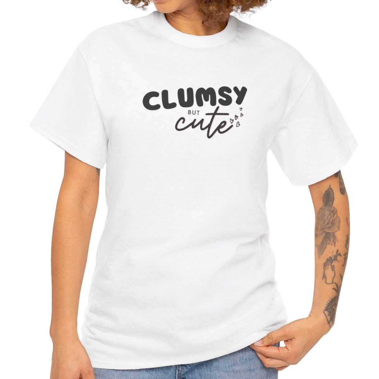 Clumsy But Cute T-Shirt - Vivid Divergence