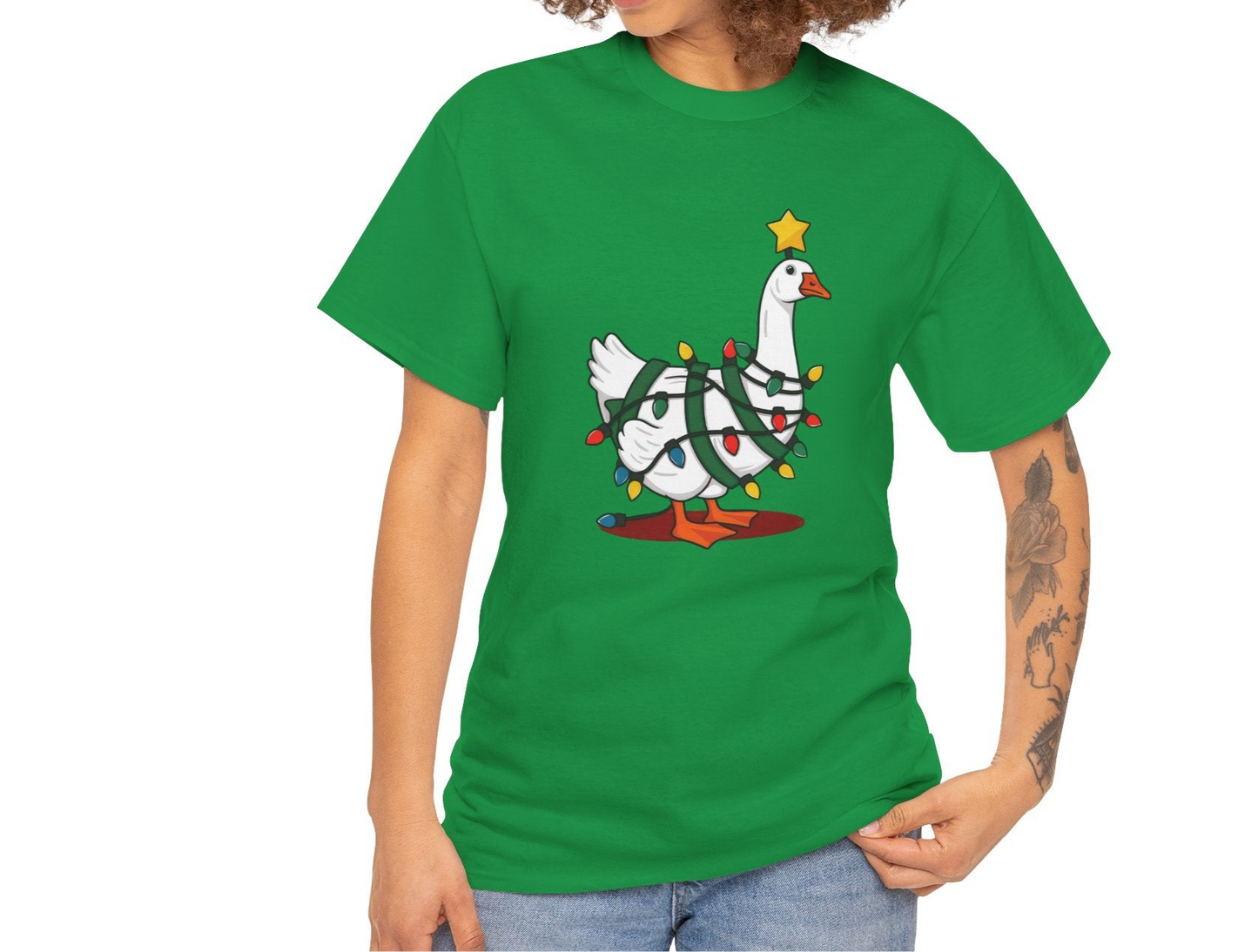 Christmas Goose on the Loose T-Shirt