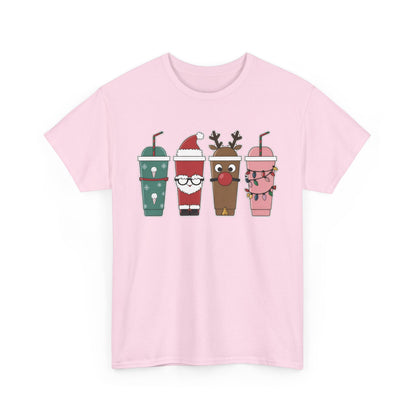 Christmas Vibes Iced Coffee T-Shirt