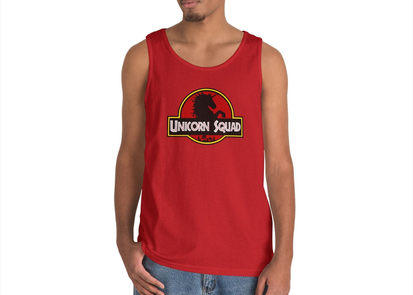 Unicorn Squad Jurassic Park Parody Tank Top