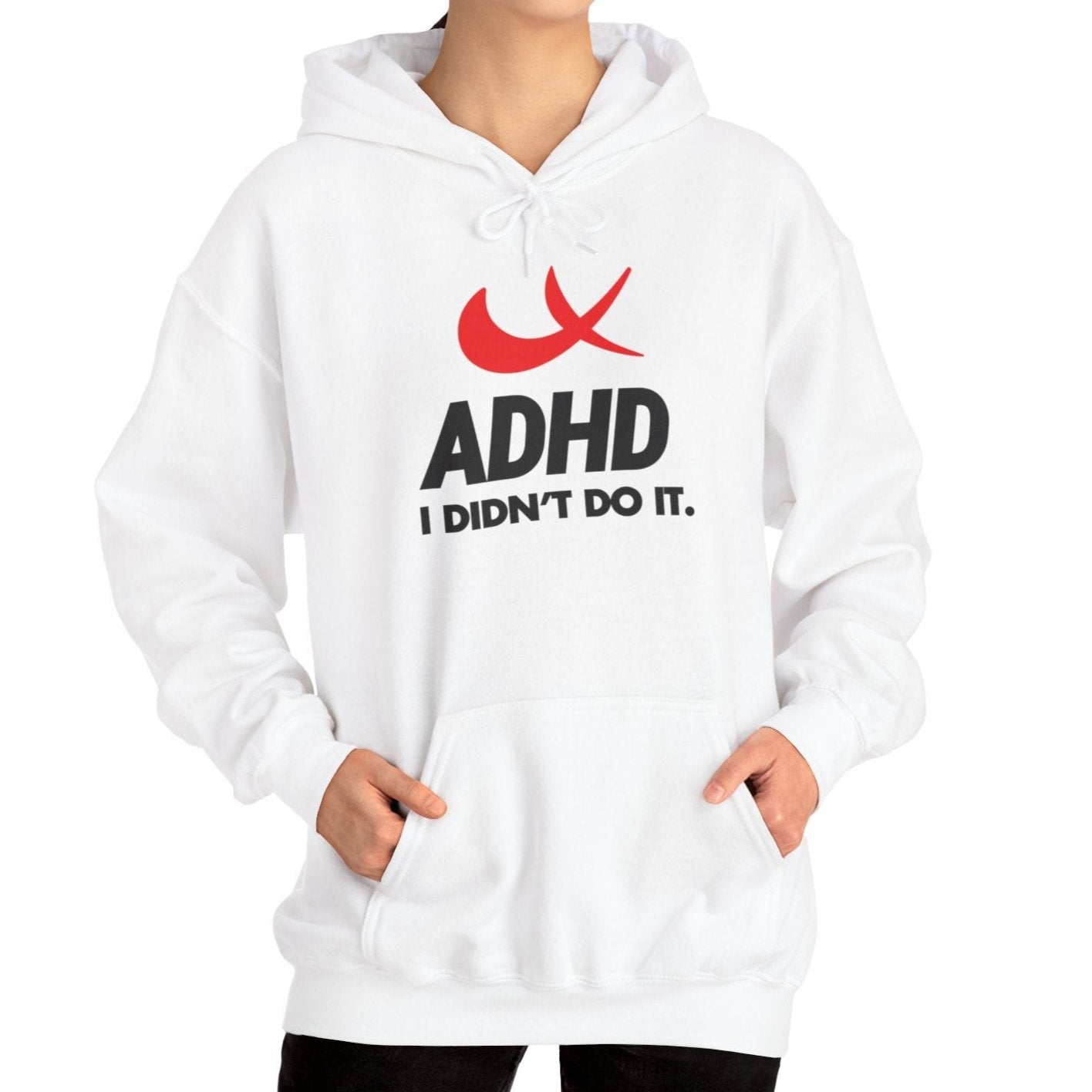 ADHD Nike Parody Hoodie