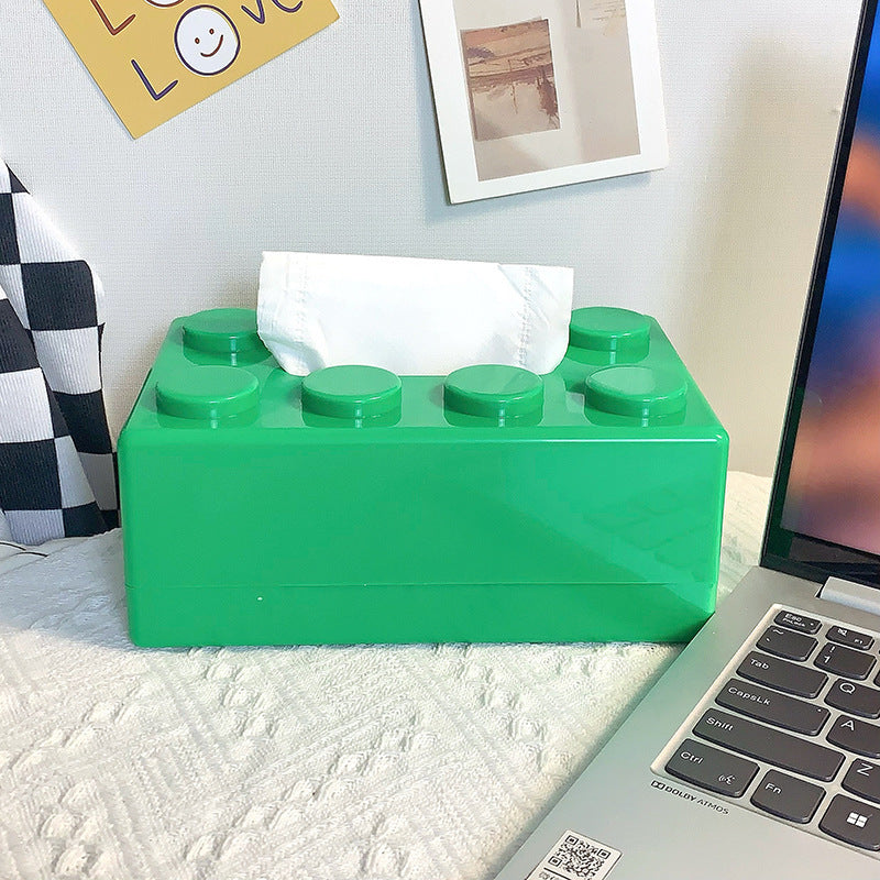 Lego Inspired Tissue Box Cover