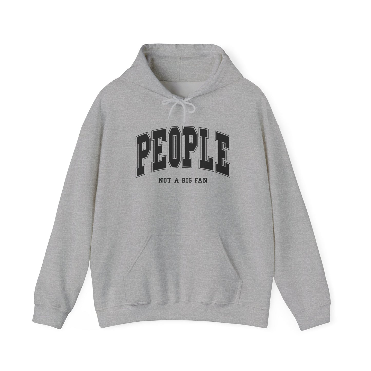 People Not a Big Fan Hoodie