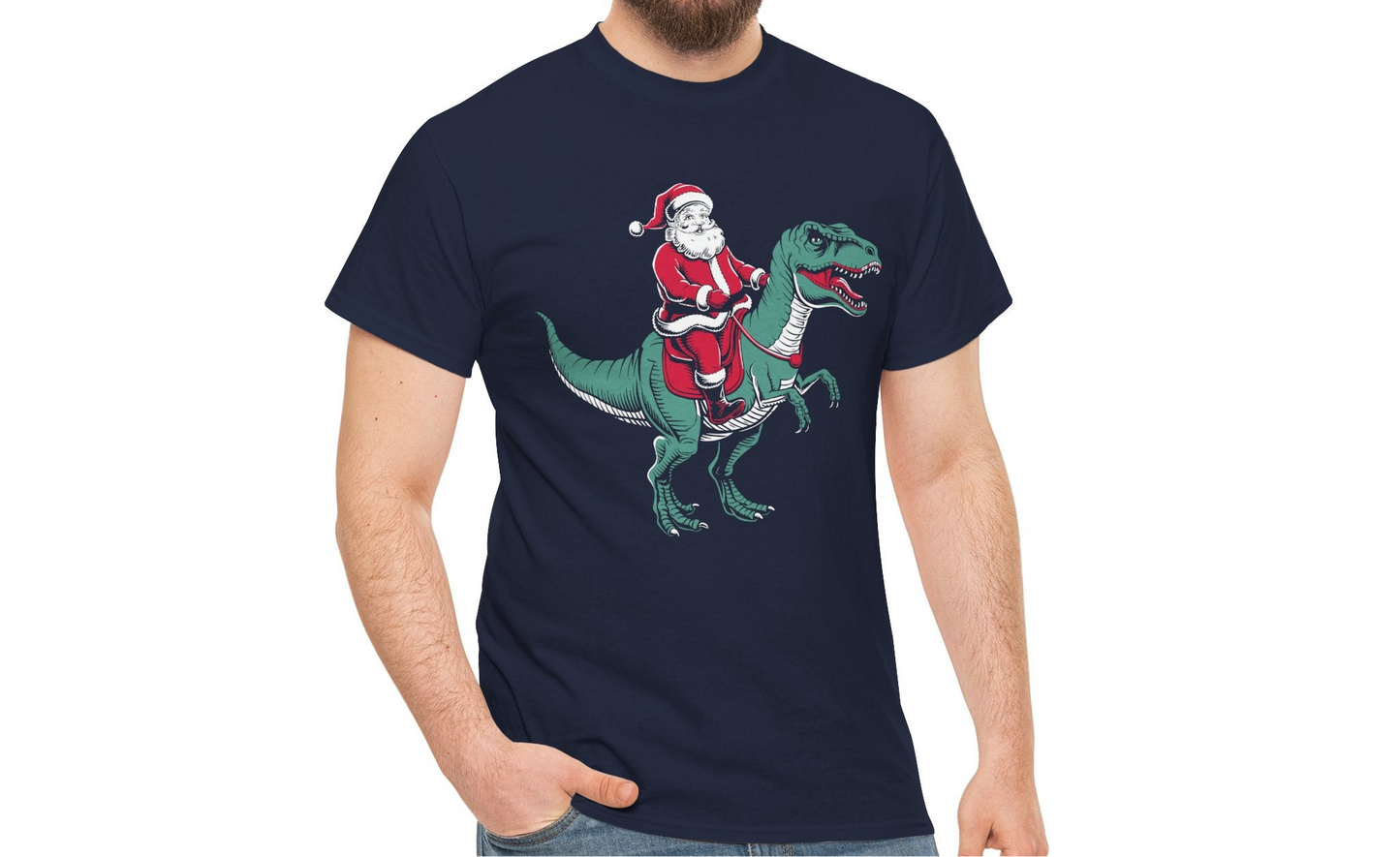 Santa’s Jurassic Joyride T-Shirt