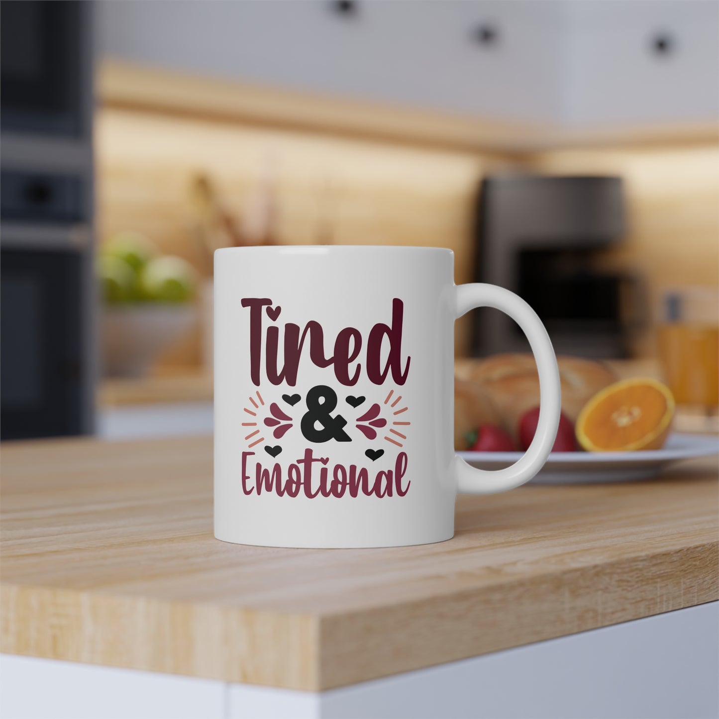 Tired and Emotional Mug - Vivid Divergence