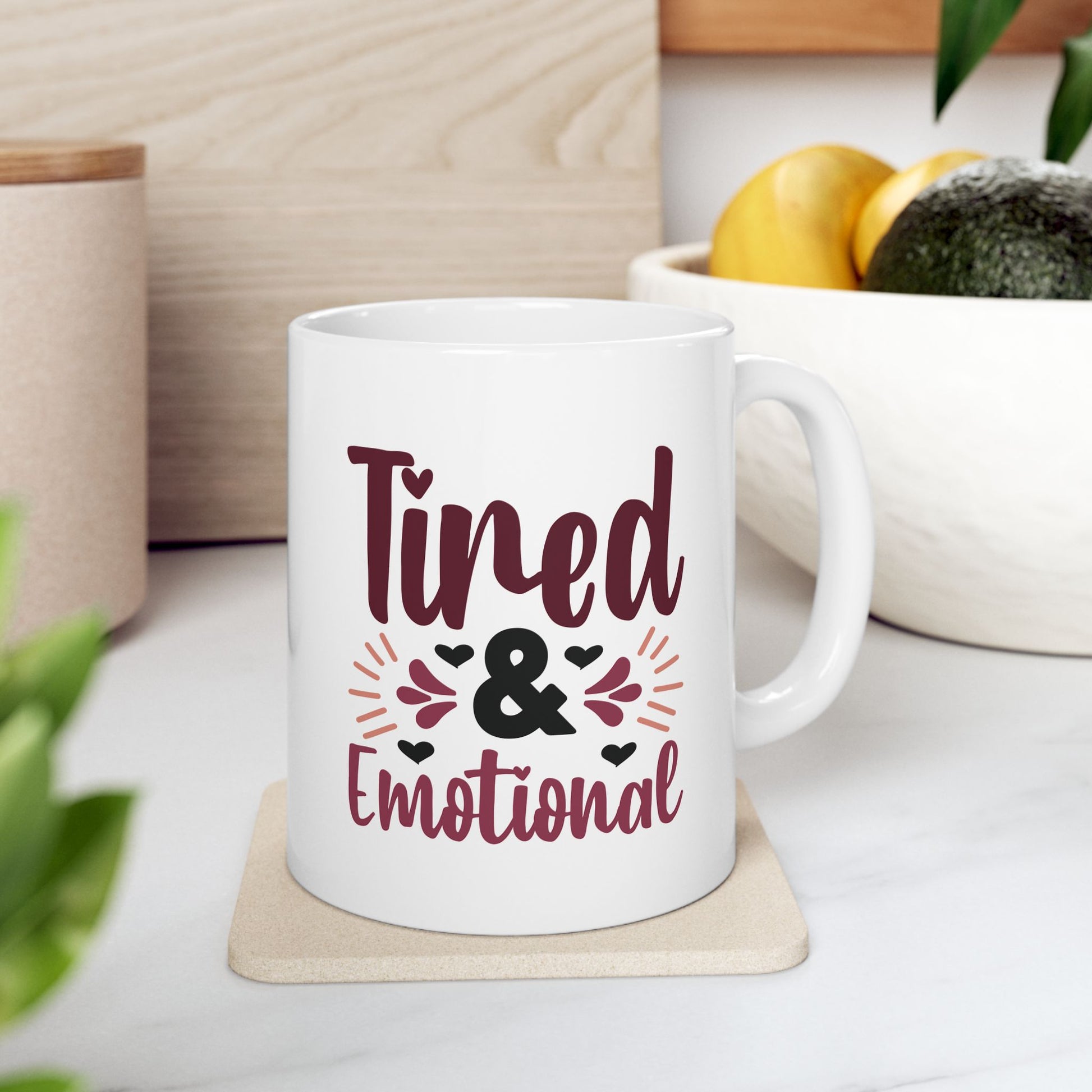 Tired and Emotional Mug - Vivid Divergence