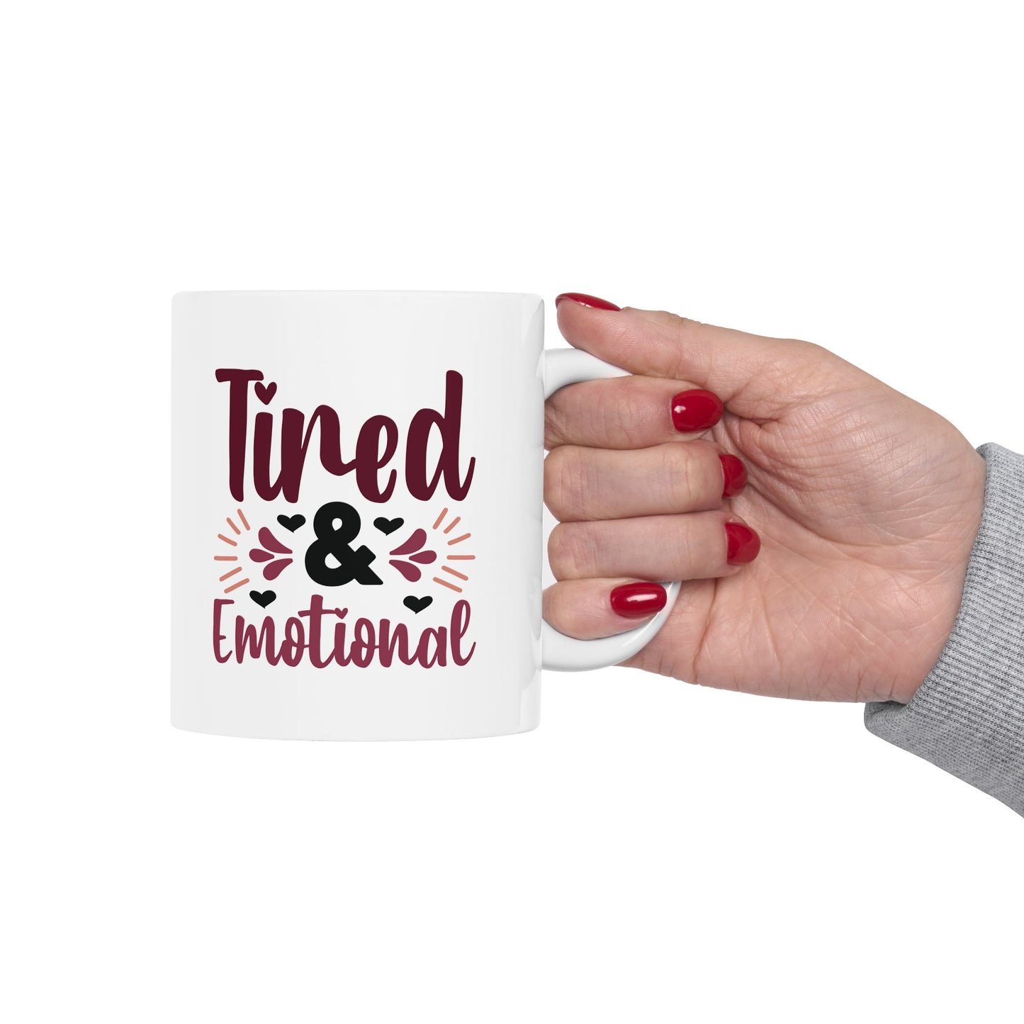 Tired and Emotional Mug - Vivid Divergence