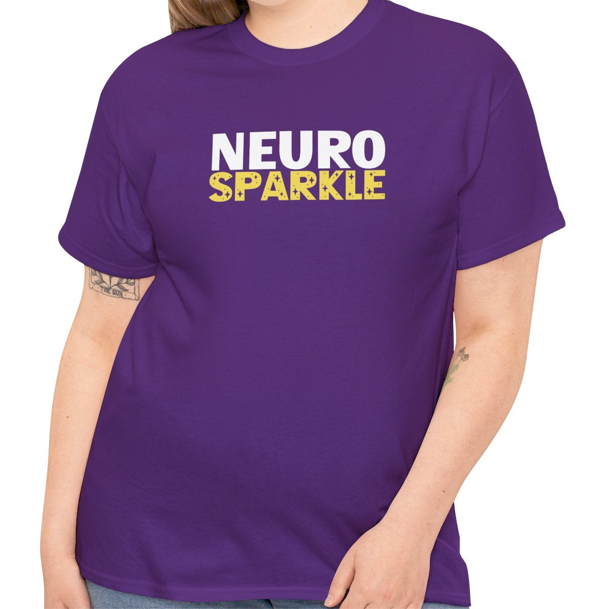 Neurosparkle Shine T-Shirt - Vivid Divergence