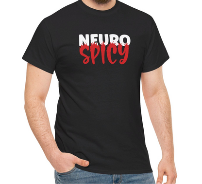 Fiery Neurospicy T-Shirt - Vivid Divergence