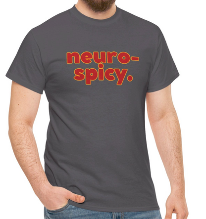 Neuro-Spicy Retro T-Shirt - Vivid Divergence