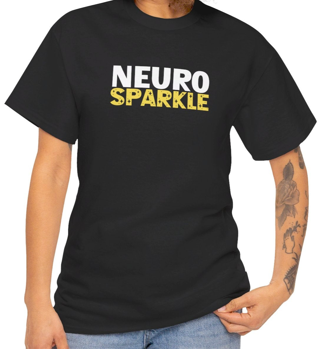 Neurosparkle Shine T-Shirt - Vivid Divergence