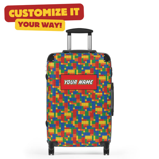 Lego Inspired Suitcase