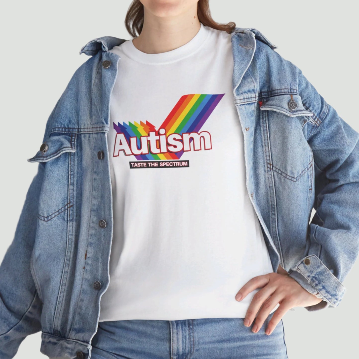 Autism Skittles Brand Parody T-Shirt - Vivid Divergence