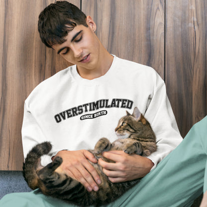 Overstimulated Since Birth Sweatshirt