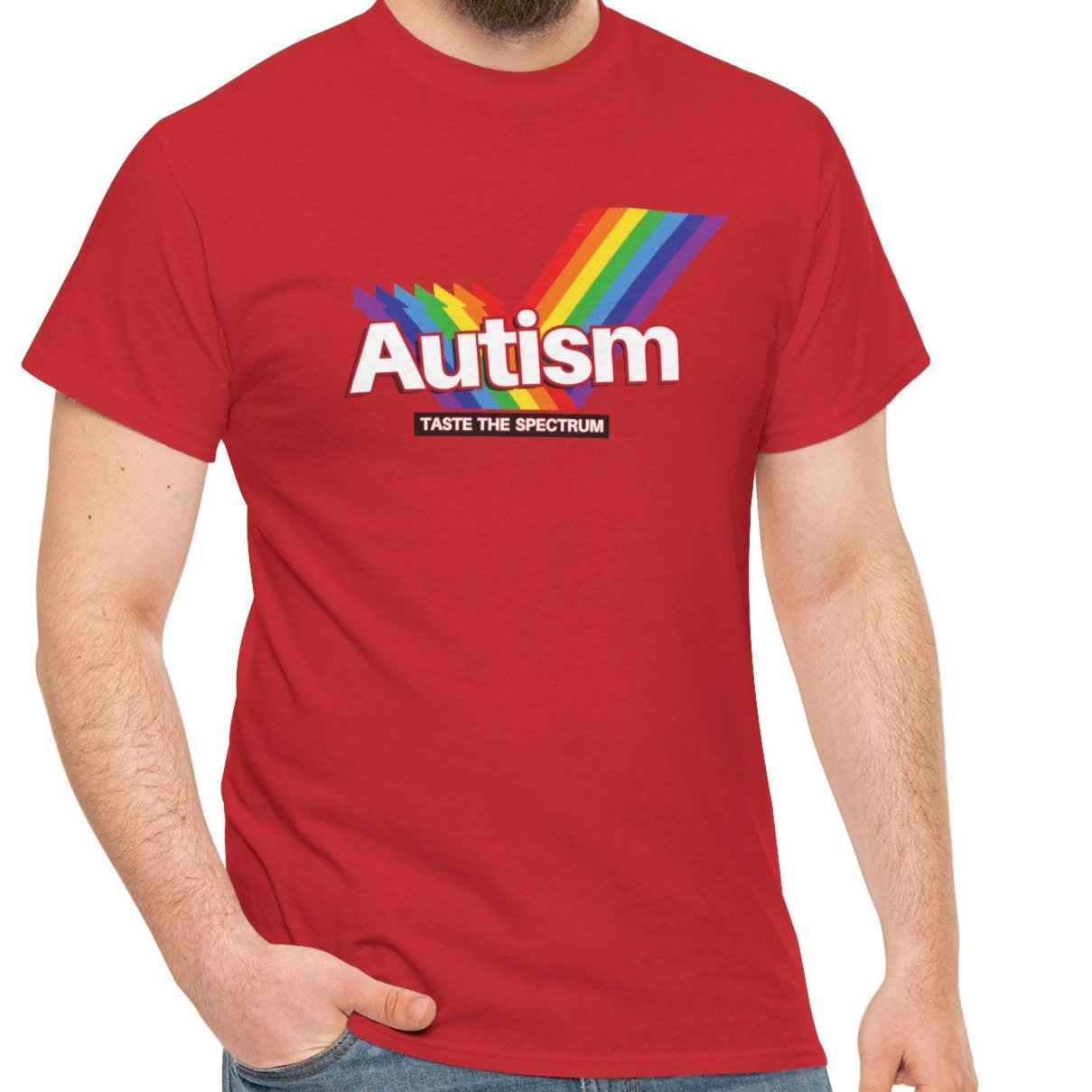 Autism Skittles Brand Parody T-Shirt - Vivid Divergence