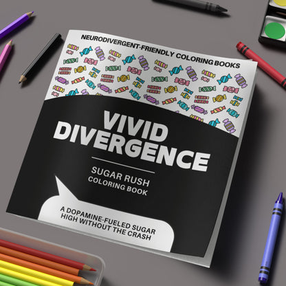 Neurodivergent Coloring Books | Sugar Rush