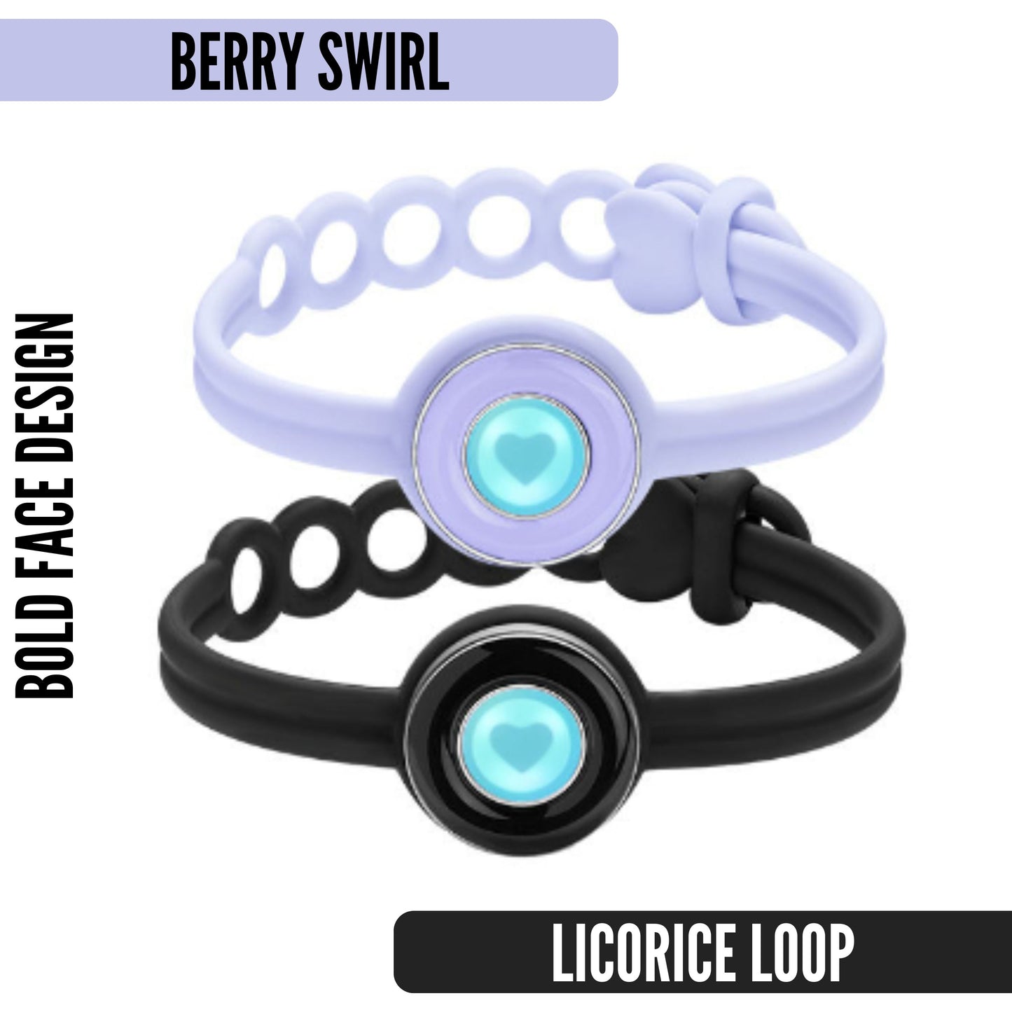 Touch Connect Bracelets | Pair of Connective Interactive Bracelets | Gummy Hearts