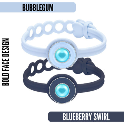 Touch Connect Bracelets | Pair of Connective Interactive Bracelets | Gummy Hearts