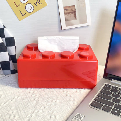 Lego Inspired Tissue Box Cover