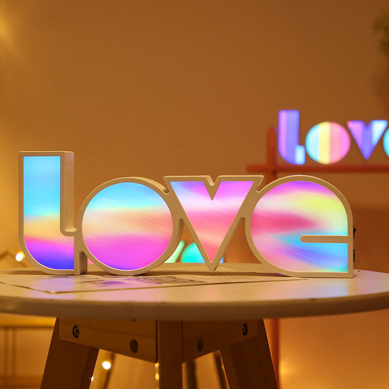 Love Rainbow LED Light - Vivid Divergence