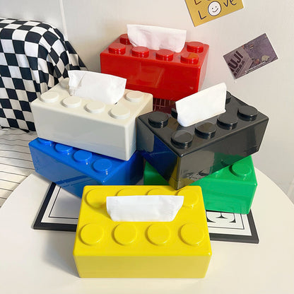 Lego Inspired Tissue Box Cover