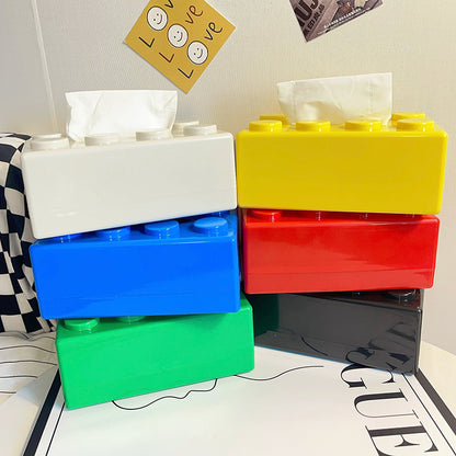 Lego Inspired Tissue Box Cover